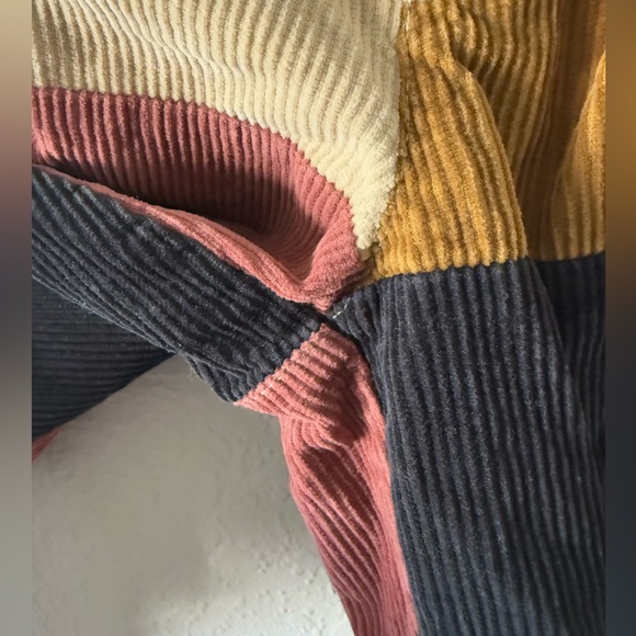 Urban Outfitters Corduroy Patchwork Pullon Pants Drawstring Elastic Waist Size S - Picture 6 of 11